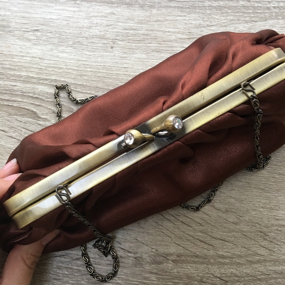 Jessica McClintock Purse Brown